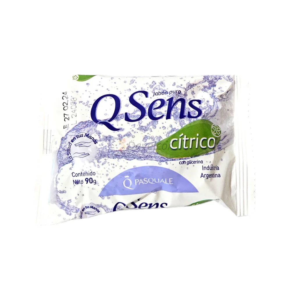 JABON QSENS CITRICA X 90 GR.